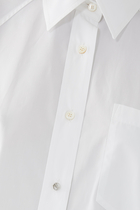 Oversized Cotton-Poplin Shirt
